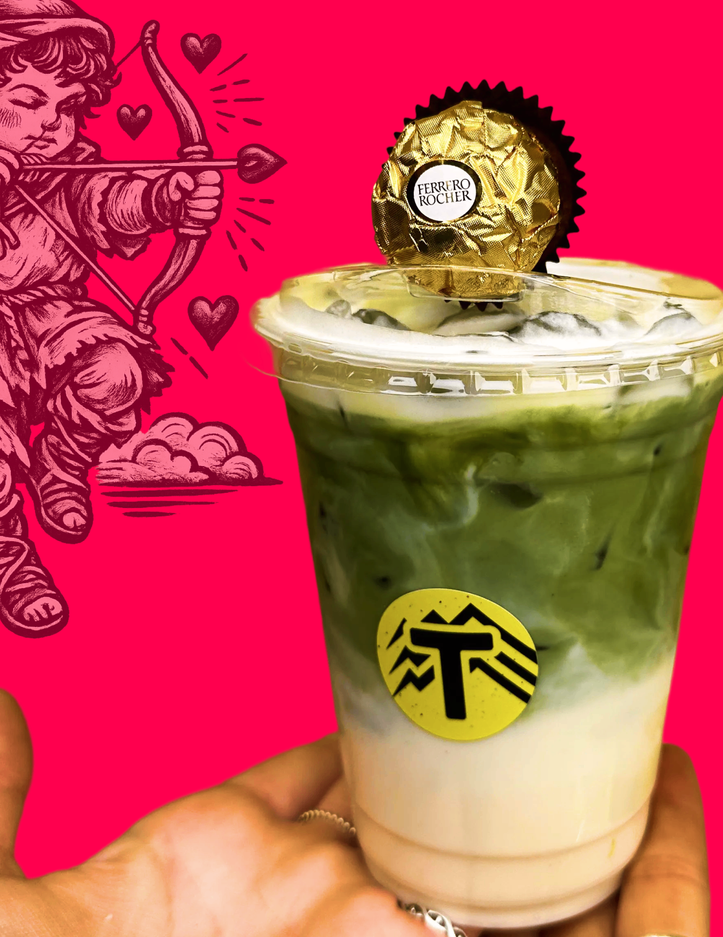An iced specialty drink made at Tamosan Coffee Lounge in Scottsdale